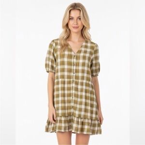 Annabelle plaid dress size large